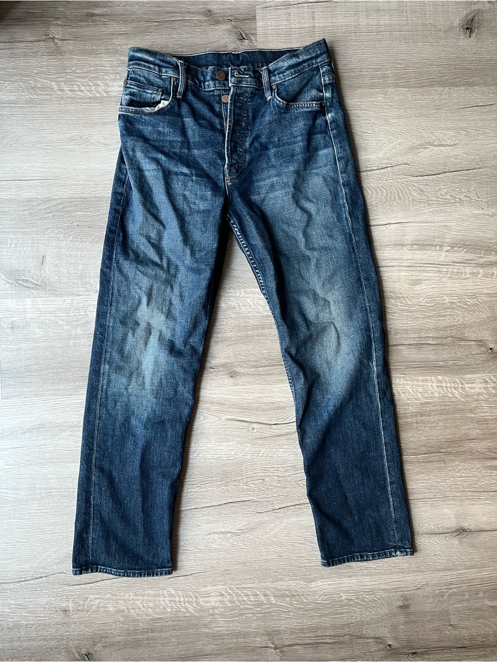 Mother Denim The Tomcat Ankle Straight Leg Jeans - Picture 2 of 11